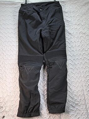Dainese GORE-TEX Mens 54 US 44 Black Armored Motorcycle Riding Pants XL